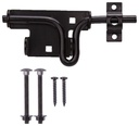 LATCH BOLT SLIDE BLACK STEEL  