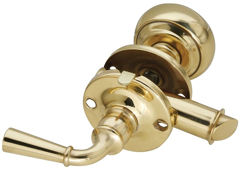 LATCH STORM DOOR BRT BRASS    