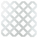 LATTICE TRADITIONL WHITE 4X8FT