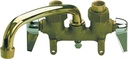 LAUNDRY TRAY FAUCET 2-HNDL BRS