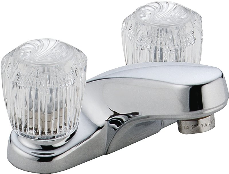 LAV FAUCET 2-HNDL CHROME      