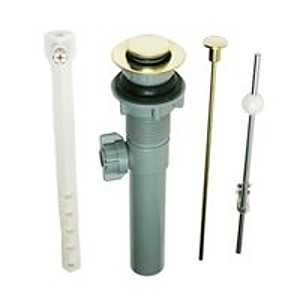 LAV POP-UP ASSEMBLY POL BRASS 