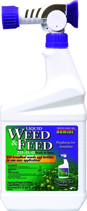 LAWN WEED/FEED R-T-SPRAY QT   
