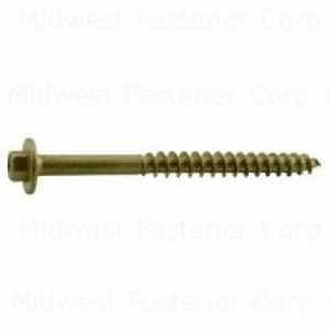 LDGR BRD SCRW HX TAN 3/8X3-5/8