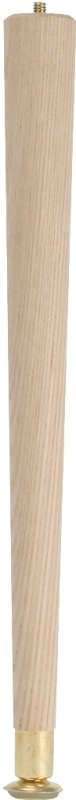 LEG TABLE ROUND TAPER WOOD 6IN