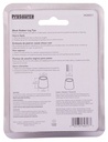 LEG TIP RUBBER 1/2 INCH BLACK 