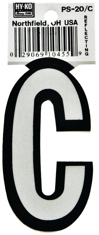 LETTER HOUSE C 3-1/4IN REFL   