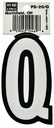 LETTER HOUSE Q 3-1/4IN REFL   