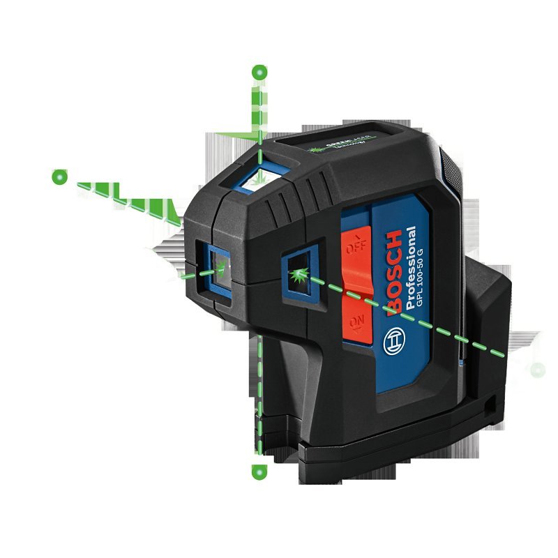 LEVEL LASER 5-POINT GREEN BEAM