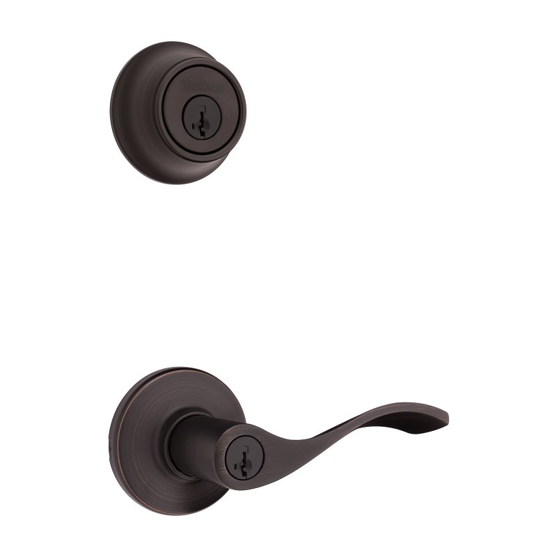 LEVER & SNGL CYL DEADBOLT VBZ 