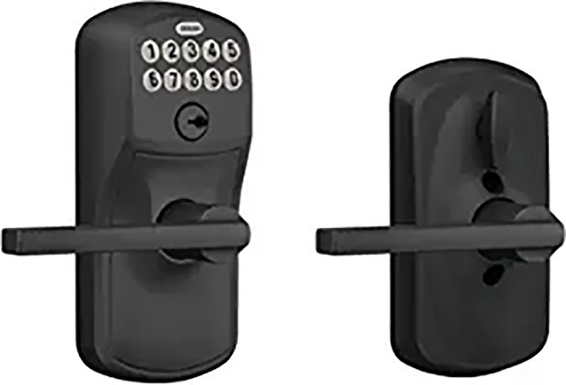 LEVER KYPD PLYMOUTH W/LAT MBLK