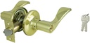 LEVERSET LYE ENTRY POL BRASS  