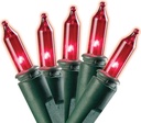 LGT INCD MINI RED GRN-WR 100CT
