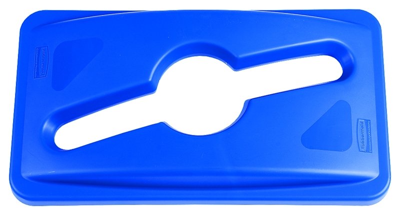LID RECYCLE CONTAINER BLUE    