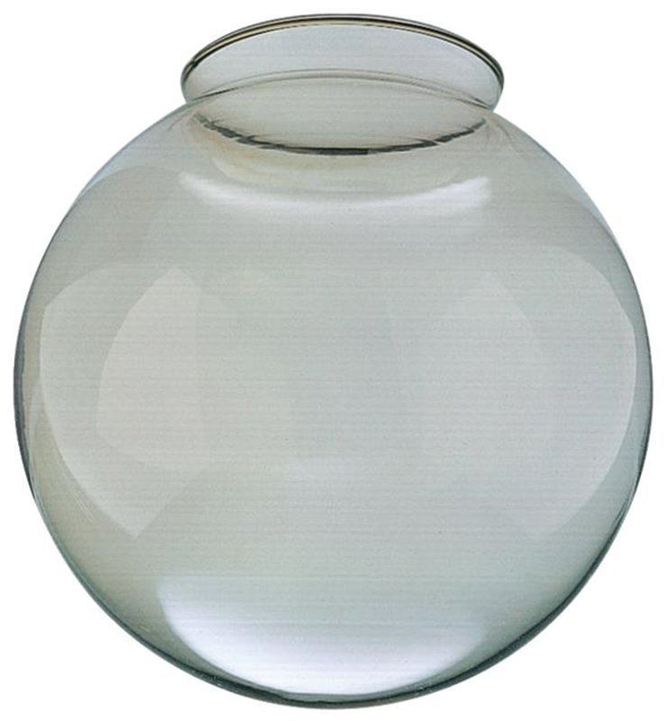 LIGHT GLOBE GLASS SMKED LUSTRE