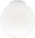 LIGHT GLOBE PRISM BALL WHT 6IN