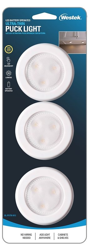 LIGHT PUCK LED 3000K 50LM WHT 