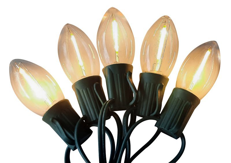 LIGHT SET FIL RTR TRNSP C9 CLR