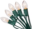 LIGHT SET INCANDESCENT C7 25CT