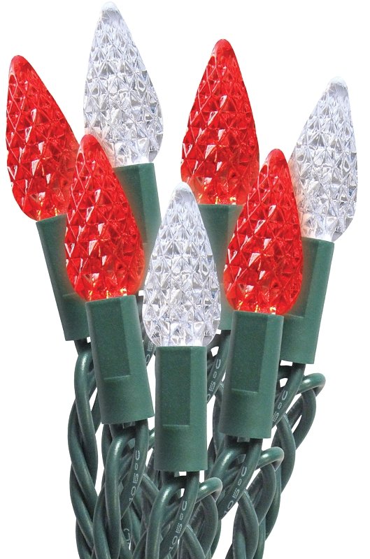 LIGHT STRING C6 LED CANDY CANE
