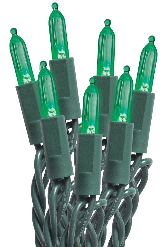 LIGHT STRING MINI LED GREEN   
