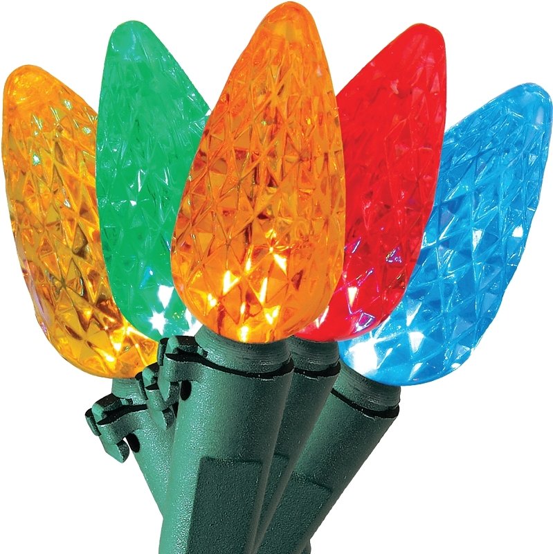 LIGHTS C6 LED MULTI BERRY 50LT