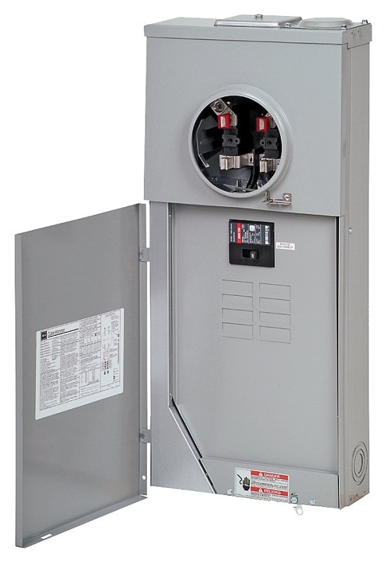 LOADCENTER METER SKT 8SPS 200A
