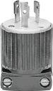 LOCKING GND 3WIRE PLUG 2P 250V