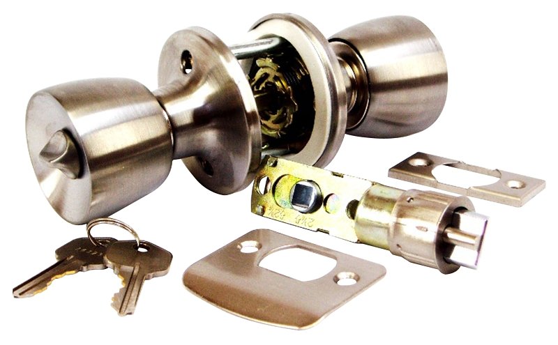 LOCKSET ENTRANCE MOBHM SS     