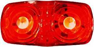M/C LT DBL BULLS-EYE RED 4X2IN