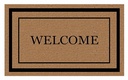 MAT WELCOME VINYL COIR 18X30IN