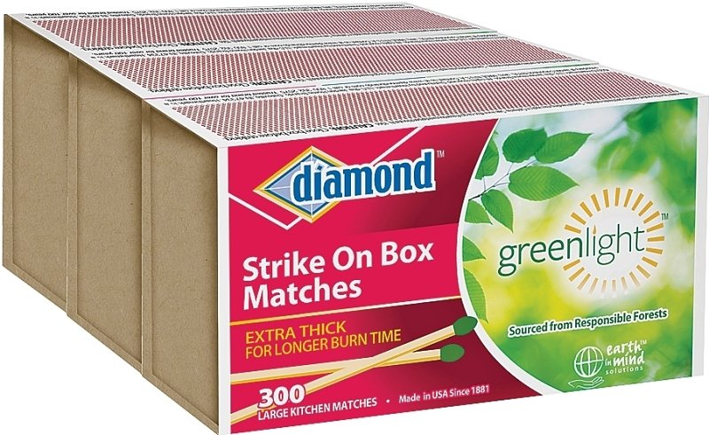 MATCHES STRKE ON BX 3 PK 300CT