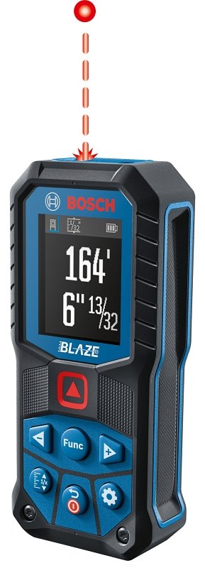 MEASURER LASER RED BEAM 165FT 