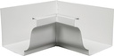 MITRE GUTTER INSIDE WHT AL 5IN