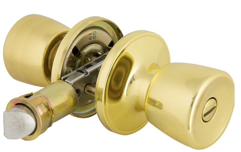 MOBILE HOME LOCKSET PRIVACY PB
