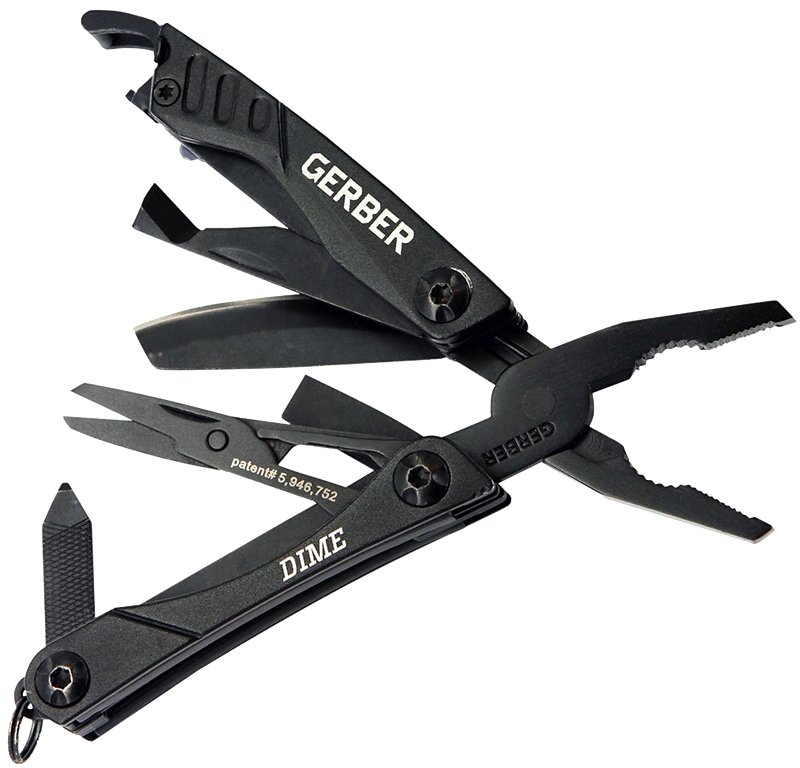 MULTI-TOOL DIME MICRO BLACK   
