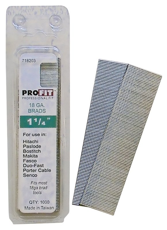 NAIL BRAD STICK 18X1-1/4      