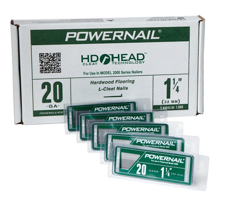 NAIL L-CLEAT HD 18GA 1-1/4IN  