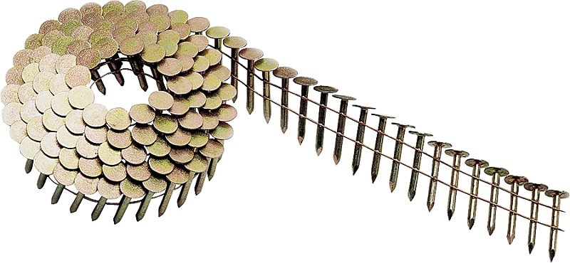 NAIL ROOF COIL GALV 1-1/4IN   