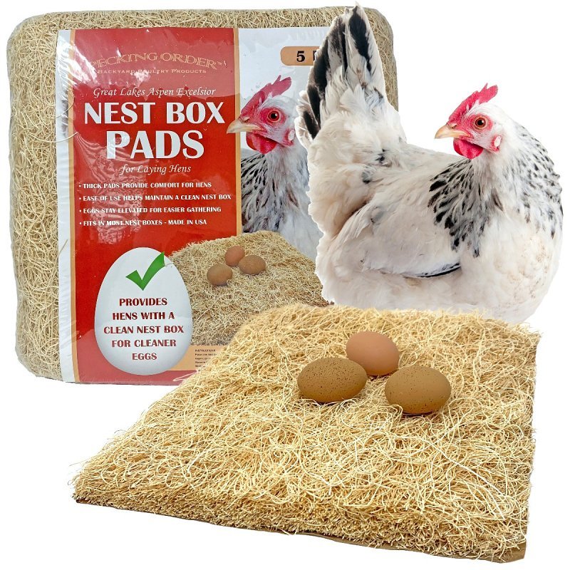 NEST BOX PAD WOOD FIBERS      