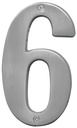 NUMBER HOUSE 6 SB 5IN SAT NKL 