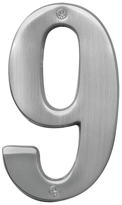 NUMBER HOUSE 9 SB 5IN SAT NKL 