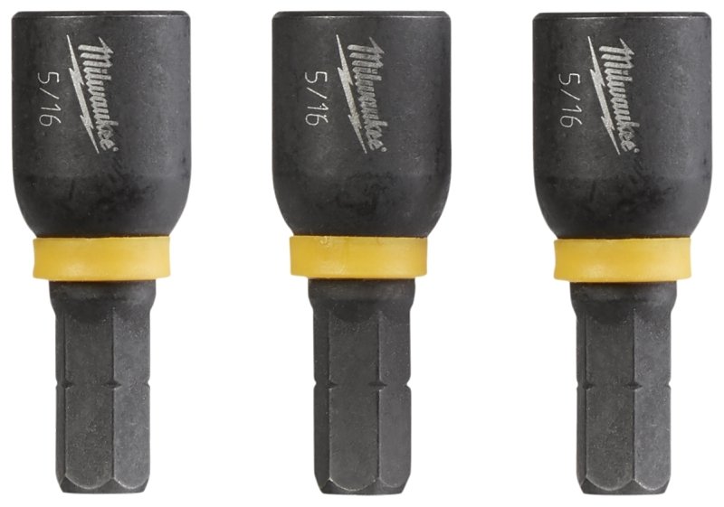 NUTDRIVER INSRT MAG 5/16IN 3PK