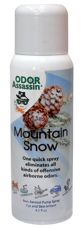 ODOR ASSASSIN 8OZ MTN SNOW    