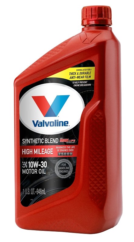 OIL MTR HIGH MILEAGE 10W30 1QT