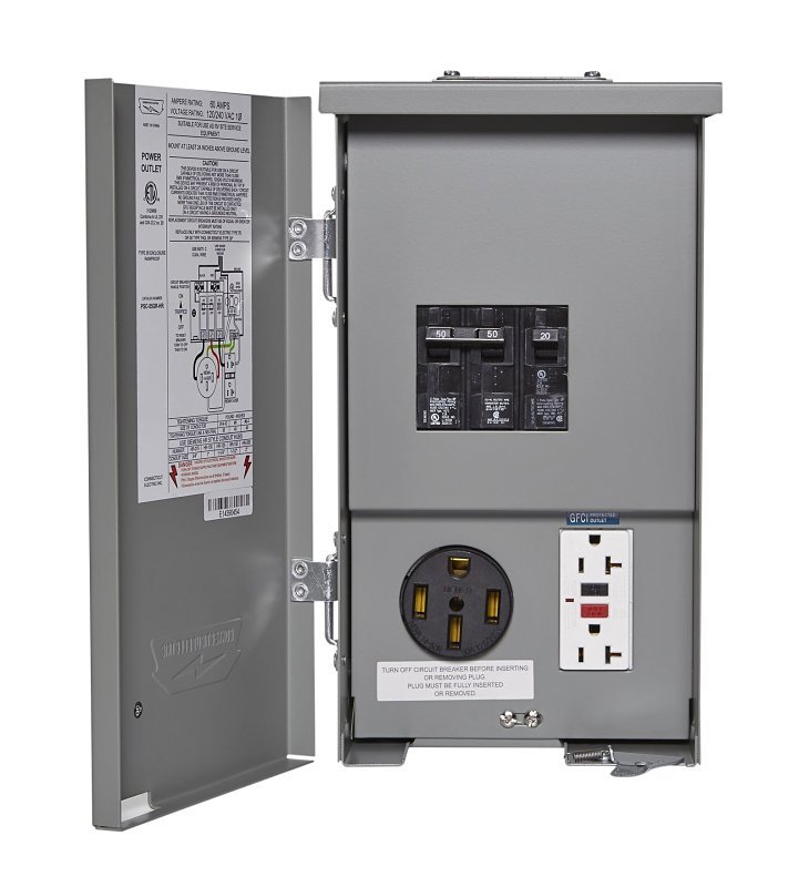OUTLET POWER RV 50A 120/240V  