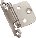 OVERLAY HINGE VARI SAT NICKEL 