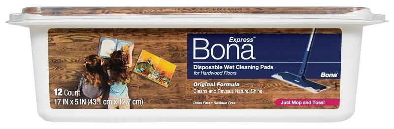 PAD CLEANING WET HARDWOOD     