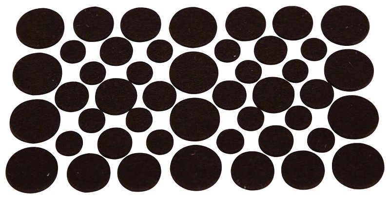 PAD FELT LT DUTY ASSORTMENT   