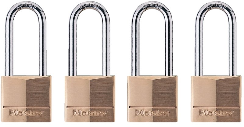 PADLOCK BRS K/A VRTCLR 2IN    